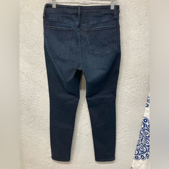 Old Navy 10 Short Rockstar Super Skinny High Rise Secret Slim Blue Jeans - Picture 3 of 8